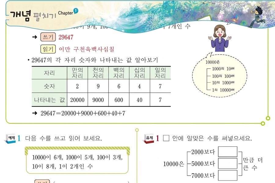 개념펼치기 교재 지면